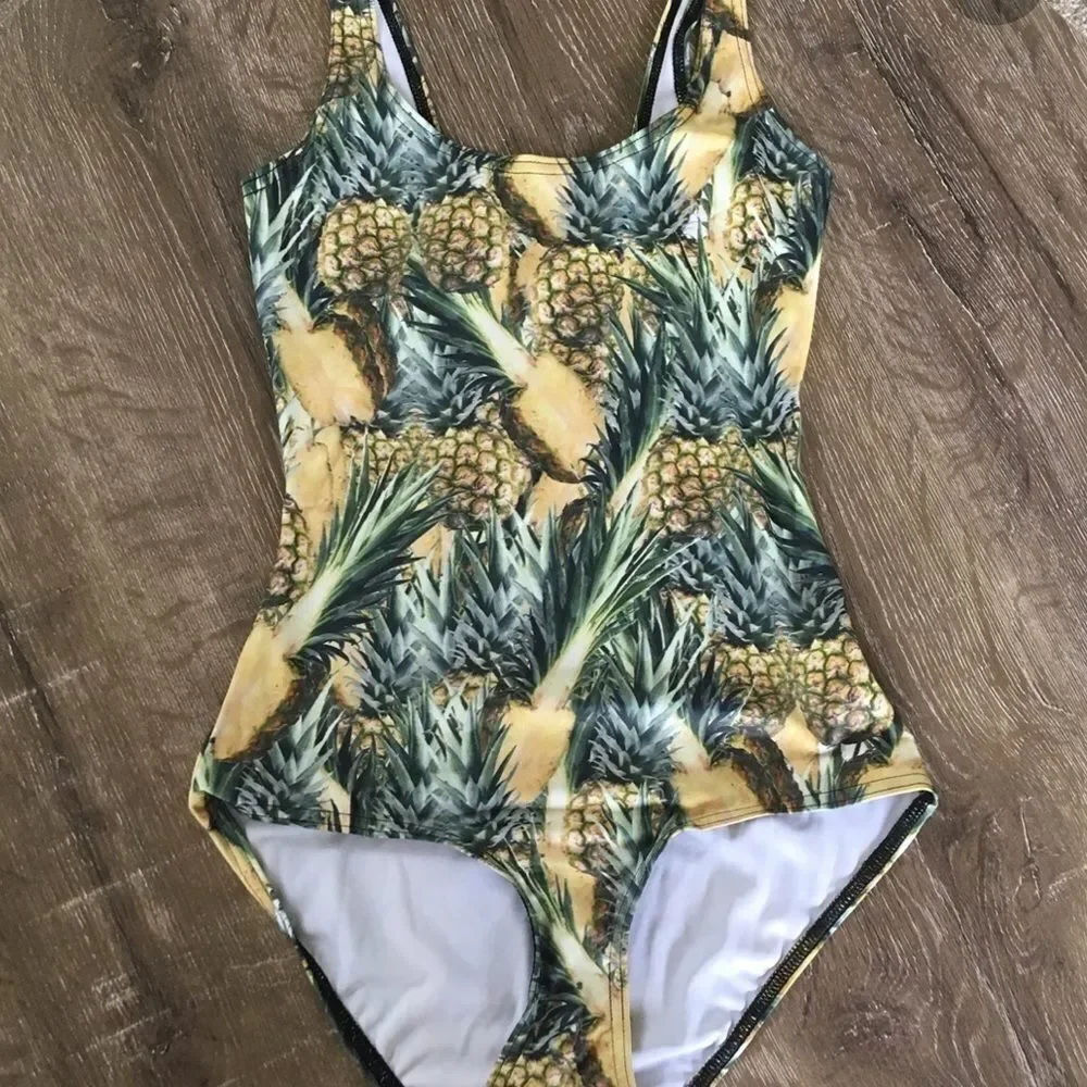 Blackmilk Pineapple Swimsuit